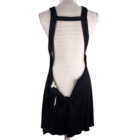 UO Silence + Noise Dress Black 10 Open Back New - Picture 9 of 13